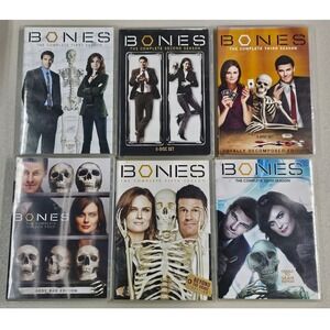 Bones The Complete Seasons‎ 1-6 DVD Bundle TV Series Mystery Crime Drama Lot
